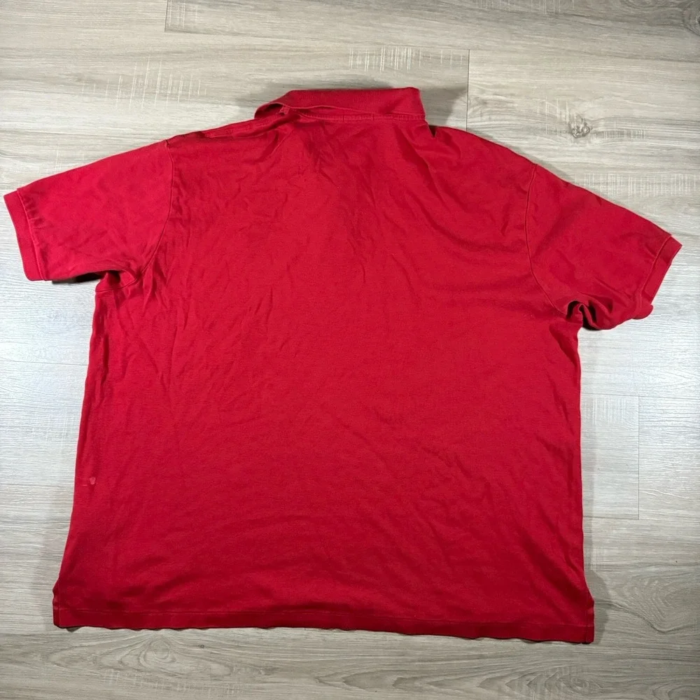 Polo Ralph Lauren Polo Men's‎ 3XB  Red Pony Shirt Logo Embroidered Small Stain
